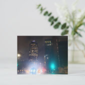 Moody Night Scene, Dallas, Texas Postkarte (Stehend Vorderseite)