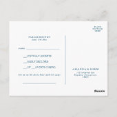 Moody Ocean Watercolor Song Anfrage UAWG Postkarte (Rückseite)