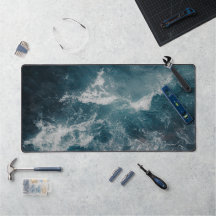 Moody ocean waves, art photo