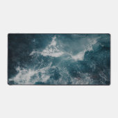 Moody ocean waves, art photo schreibtischunterlage (Vorderseite)