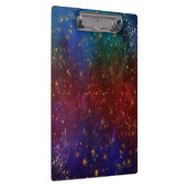 Moody Ombre | Psychedelische Grunge Gold Stardust Klemmbrett (Rechts)