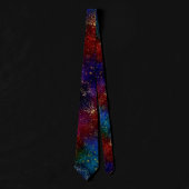 Moody Ombre | Psychedelische Grunge Gold Stardust Krawatte