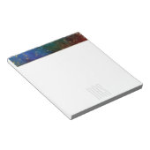 Moody Ombre | Psychedelischer Grunge Stardust Cust Notizblock (angewinkelt)