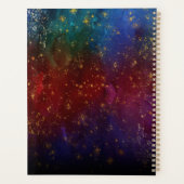 Moody Ombre | Psychedelischer Grunge Stardust Cust Planer (Rückseite)