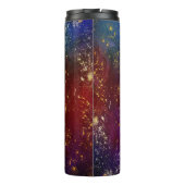 Moody Ombre | Psychedelischer Grunge Stardust Cust Thermosbecher (Rückseite)