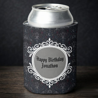 Moody Onyx Barock Gothic Partygeschenk Dosenkühler