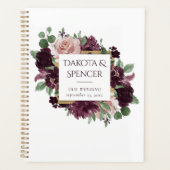 Moody Passion | Dramatisch Lila Rose Planer (Vorderseite)