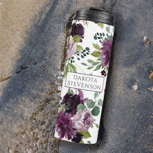 Moody Passions | Dramatisch Lila Rose Thermosbecher