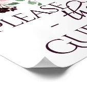 Moody Passions | Dramatischer Besuch der Rose Wine Poster (Ecke)