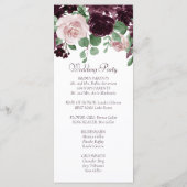 Moody Passions | Dramatischer Lila Wein Rose Garla Programm (Rückseite)