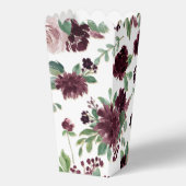 Moody Passions | Dramatisches Muster für Lila Rose Geschenkschachtel (Rückseite)