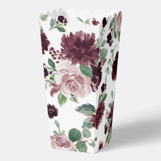 Moody Passions | Dramatisches Muster für Lila Rose Geschenkschachtel (Vorderseite)