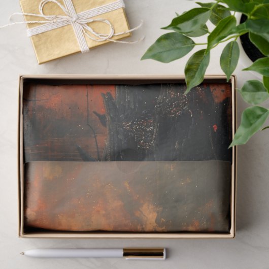 Moody Raven Gothic Decoupage Seidenpapier (Geschenk)