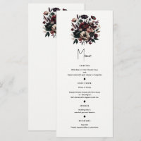 Moody Rustic Garden Florals Bohemische Hochzeitska