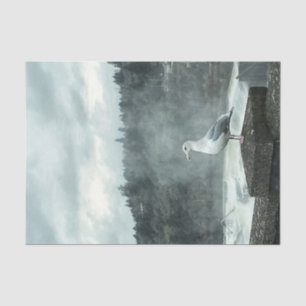 Moody Seagull Decoupage Seidenpapier