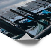 Moody Sky in Venedig, Italien Poster (Ecke)