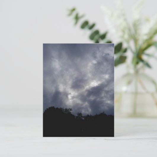 Moody sky postkarte (Stehend Vorderseite)
