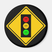 Moody Stoplight Magnet (Vorne)