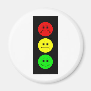 Moody Stoplight Magnet
