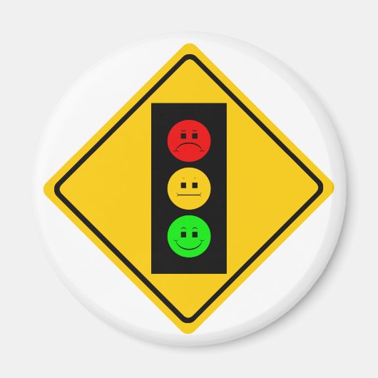 Moody Stoplight Magnet (Vorne)
