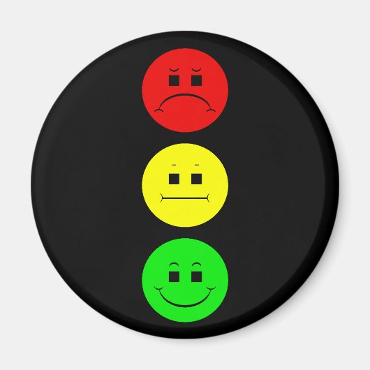 Moody Stoplight Magnet (Vorne)