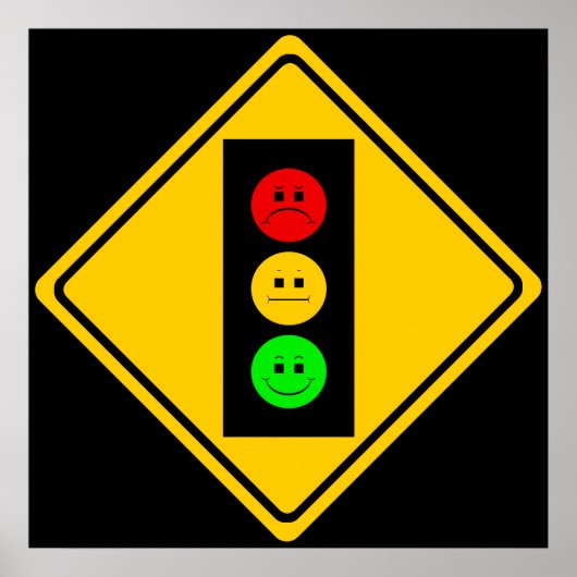 Moody Stoplight Poster (Vorne)