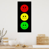 Moody Stoplight Poster (Küche)