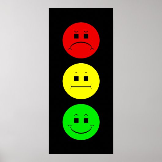 Moody Stoplight Poster (Vorne)