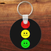 Moody Stoplight Schlüsselanhänger (Vorderseite)