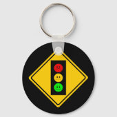 Moody Stoplight Schlüsselanhänger (Vorderseite)