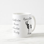 Moody Tribal Totem Totem Spirit Animal Coffee Tass Kaffeetasse (VorderseiteRechts)