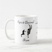 Moody Tribal Totem Totem Spirit Animal Coffee Tass Kaffeetasse (Links)