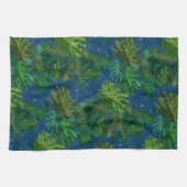 Moody Tropical Night Kitchen Handtücher (Horizontal)