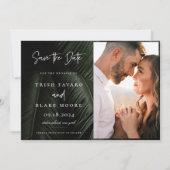 Moody Tropics Foto Save The Date (Vorderseite)