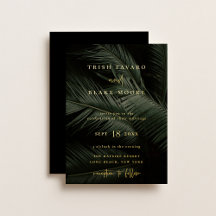 Moody Tropics Wedding