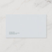 Moody- und mystischer verzauberter Wald Visitenkarte (Rückseite)