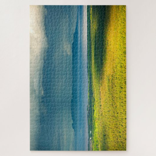 Moody View of Lake Superior Sleeping Giant Puzzle (Vertikal)