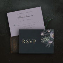 Moody Vintag Lilac Peony Floral Elegante Hochzeit