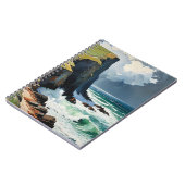 Moody Waves | Notebook-Journal Notizblock (Linke Seite)