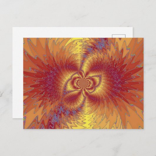 MOODY-WILDBLUME 1 POSTKARTE (Vorne/Hinten)