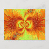 MOODY-WILDBLUME 4 POSTKARTE (Vorderseite)