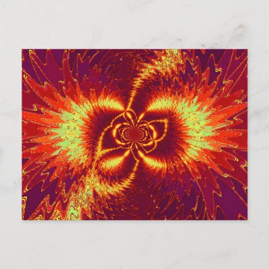 MOODY-WILDBLUME 7 POSTKARTE (Vorderseite)