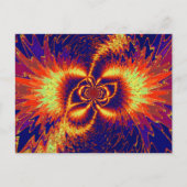 MOODY-WILDBLUME 8 POSTKARTE (Vorderseite)