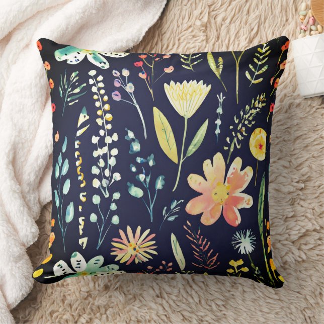 Moody wildflower pattern kissen (Decke)