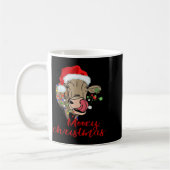 Mooey Christmas Cow T Shirt Heifer Farmer Xmas Gif Kaffeetasse (Links)
