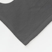 Mooey Christmas Cute Cow With Santa Hat And Holida Fleecedecke (Ecke)