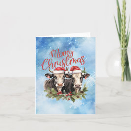 Mooey Christmas Feiertagskarte