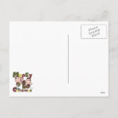 Mooey Christmas Feiertagspostkarte (Rückseite)