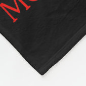 Mooey Christmas Santa Highland Cow Santa Xmas Tree Fleecedecke (Ecke)