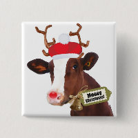 Mooey frohe Weihnacht-Ren-Kuh